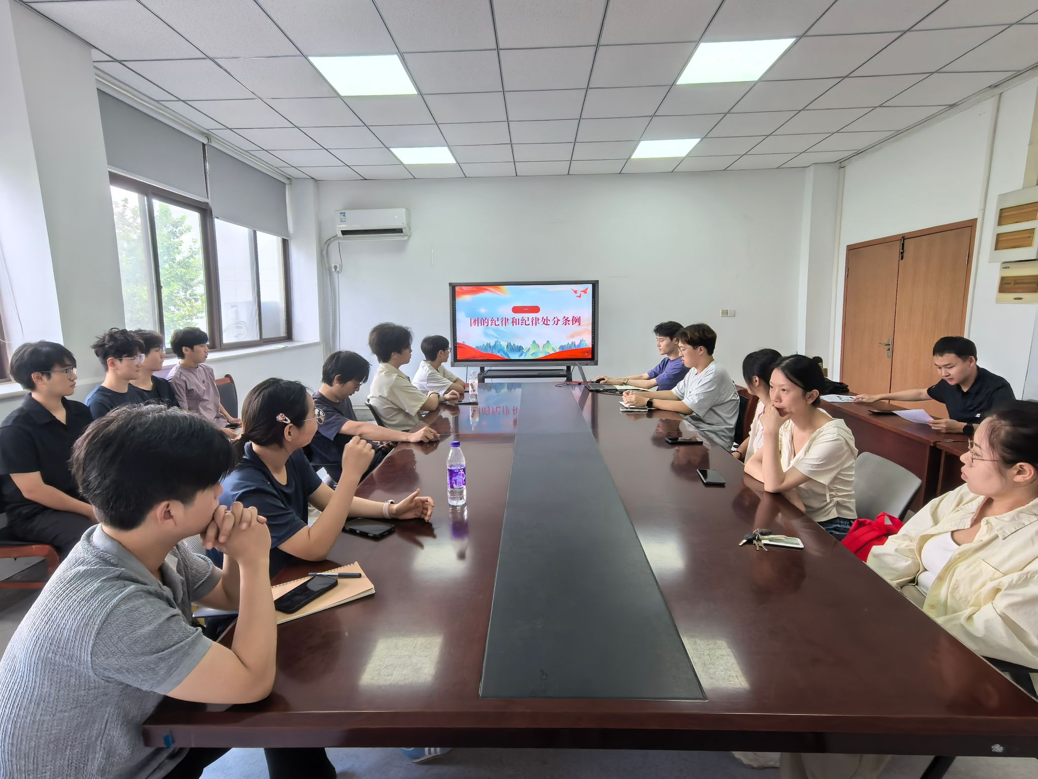 动物科技学院团委理论学习中心组会议暨学生会、研究生会培训会